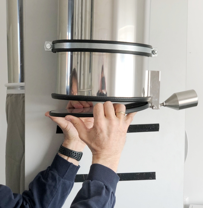 VA-Abwurfklappe selbstöffnend, kurz