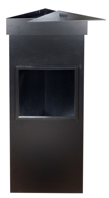 Flachkanal - Dreieck-Deckel mit Griffknopf