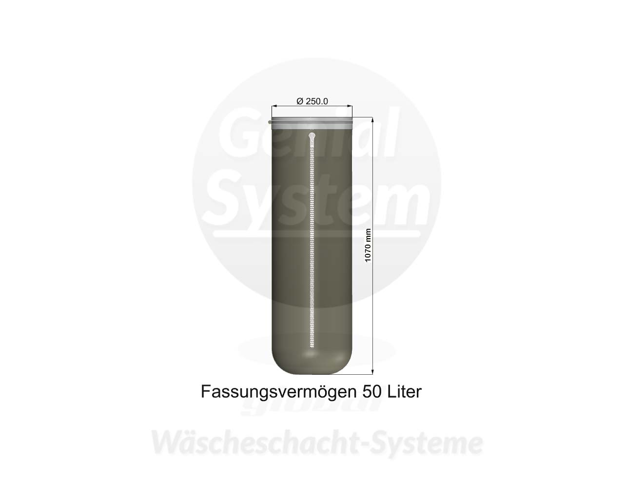 Wäschesack standard für Ø 250 mm