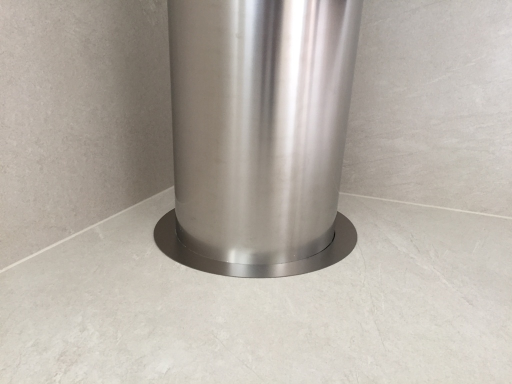 Abdeck-Ring für Säule u. Rohre