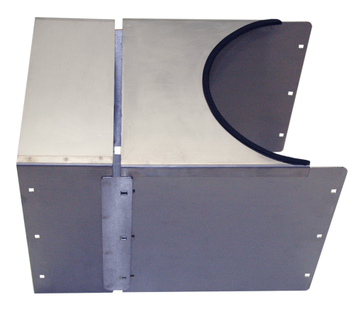 KG-Rohr Anbau-Schurre 300x300 mm